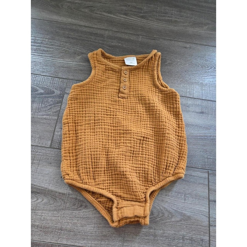 Little co baby boy romper 12 mos‎